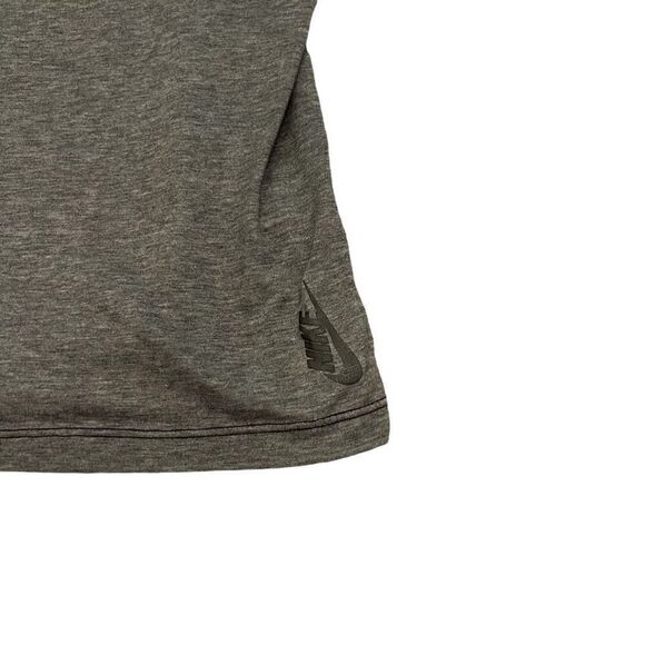 NIKE DRI-FIT Grey & Black Razor Back Tank Top Size M - Picture 3 of 7